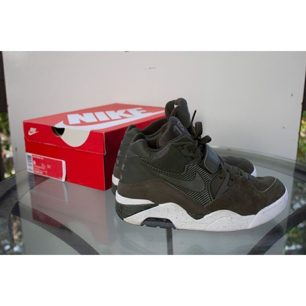 Nike Air Force 180 Barkley Cargo Olive Green Cement 310095-300 CB34 Men 8 Shoes